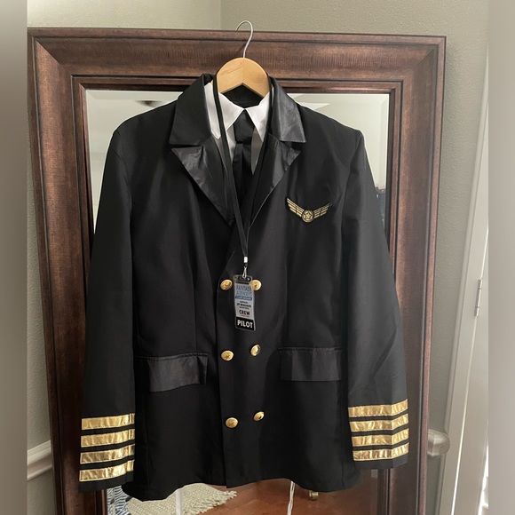 Spirit Suits & Blazers Pilot Flight Suit Halloween Costume Poshmark